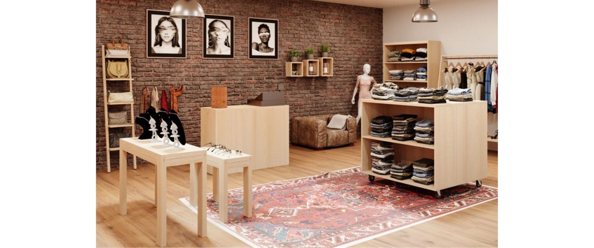 interieur magasin vetements